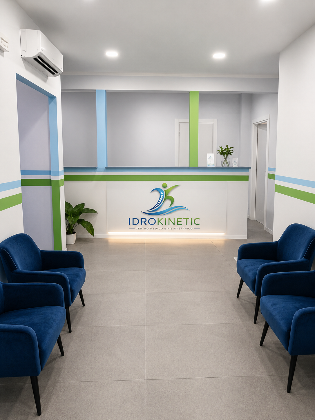 Reception del centro Idrokinetic