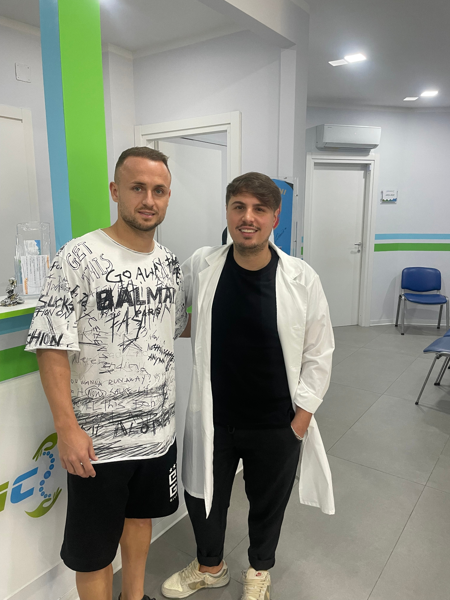 Atleta e professionista all'interno del centro